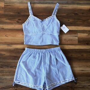 Japra NWOT Light Blue 2 Piece Set Women's Size Small
